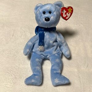 Ty Beanie Baby 1999 Holiday Teddy